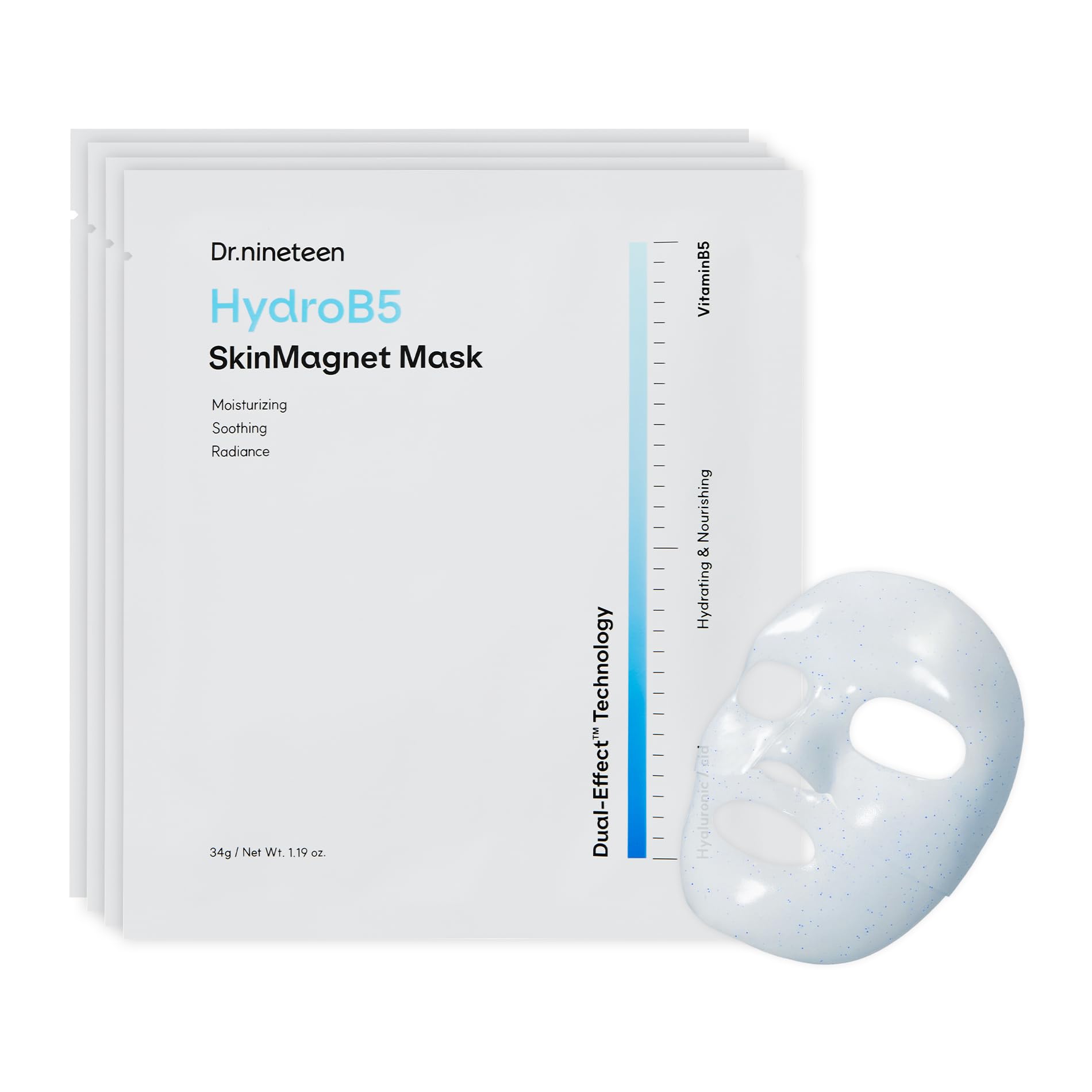 Amazon.com : Dr.nineteen Hydro B5 Skin Magnet Hydrogel Mask | 8