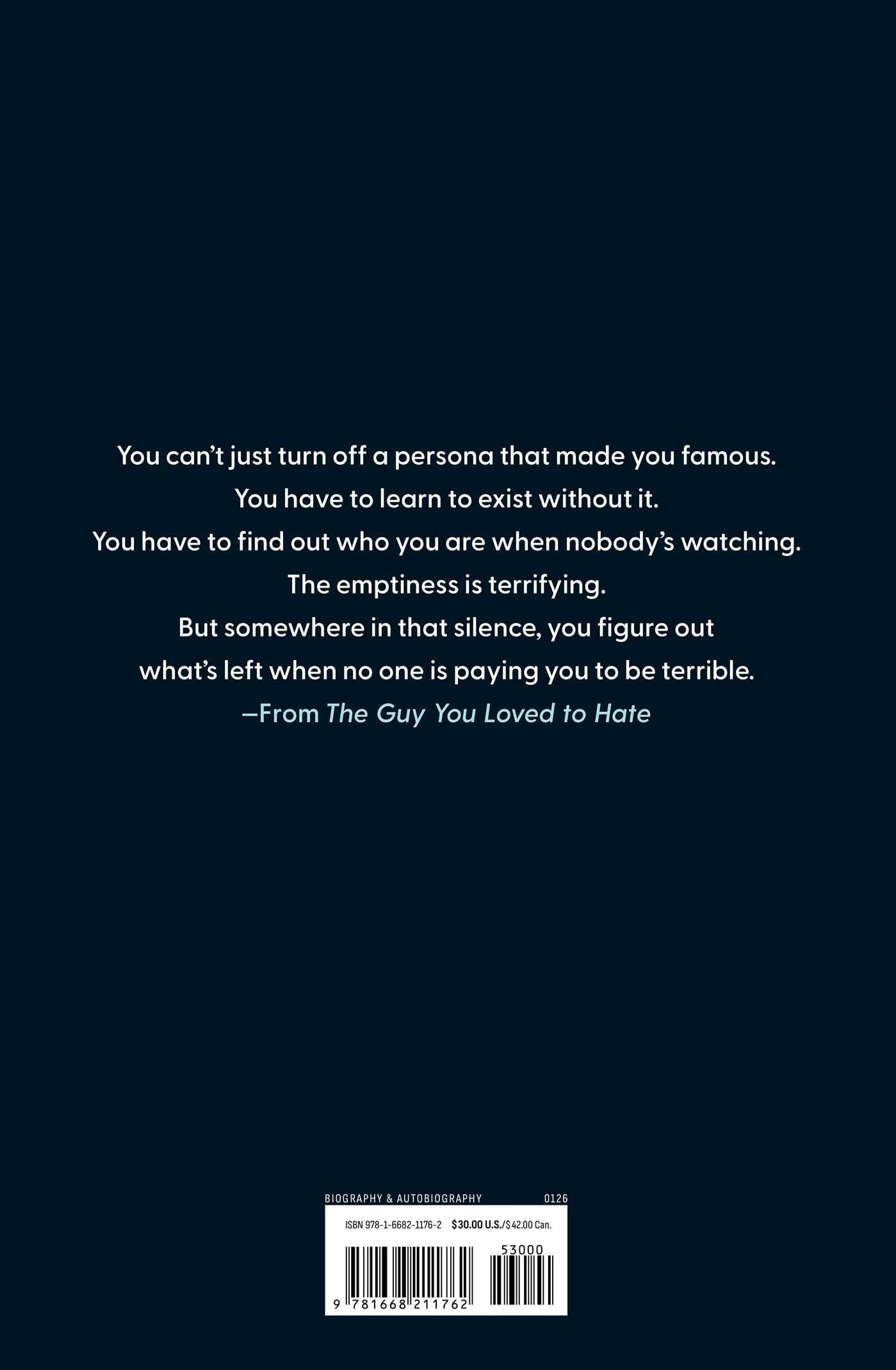 The Guy You Loved to Hate: Confessions from a Reality TV Villain