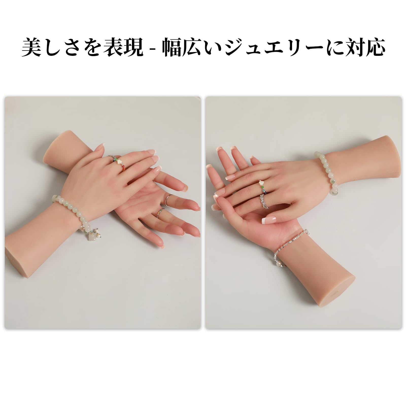 Amazon.co.jp: BodhiTCMシリコン製 ハンドモデル 女性用 実物大 骨格