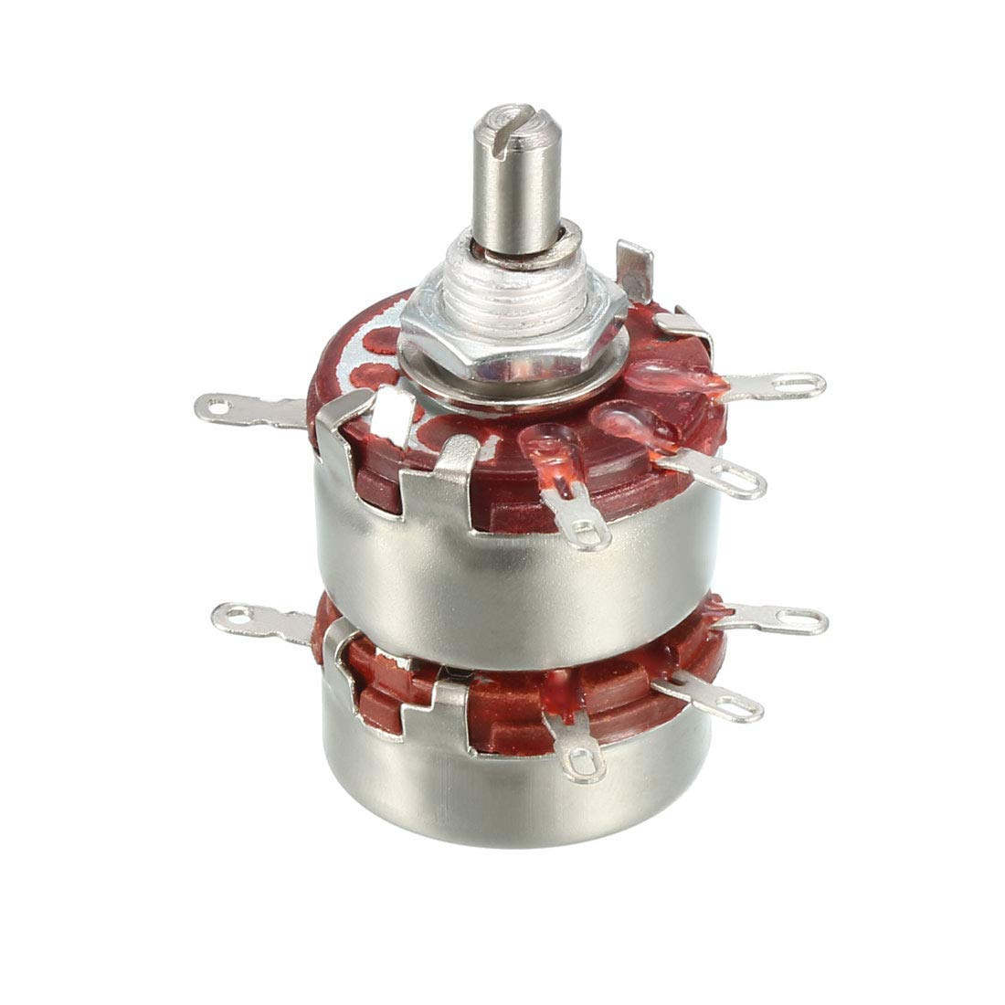 Buy EuisdanAA WTH118 2.2K Ohm Variable Resistors Double Turn Rotary