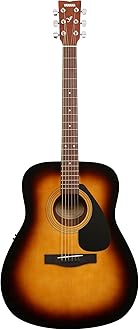 Yamaha Fx280 Tobacco Brown Sunburst Electro Acoustic Guitar - Wood