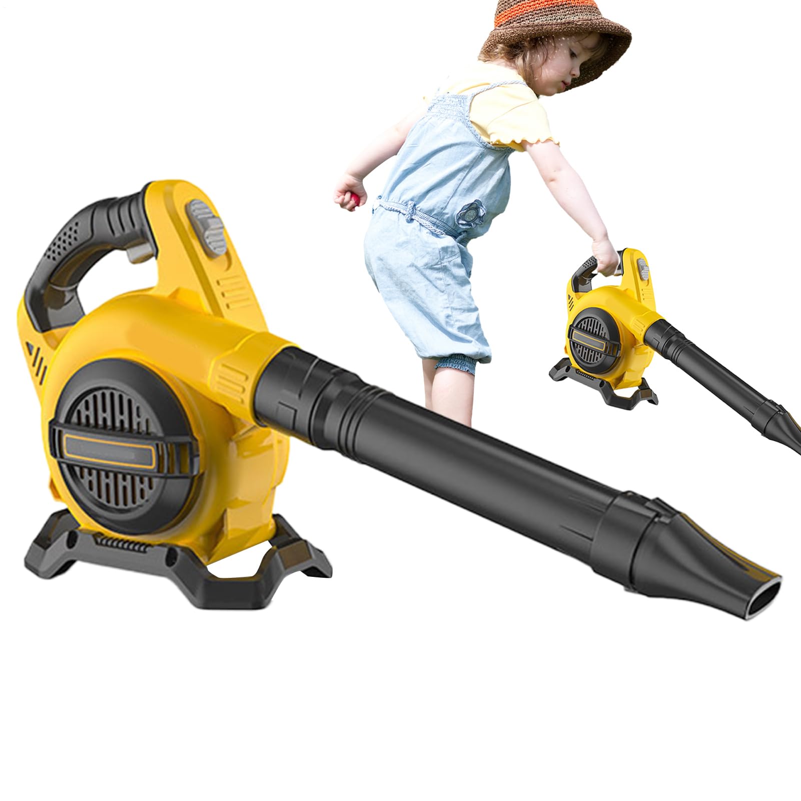 Soffiatore per Foglie per Bambini - Soffiatore per Foglie per Bambini, Giocattolo Funzionante | Strumento da Giardino a Batteria per Bambini, Set di Giardinaggio Realistico per Bambini in Età