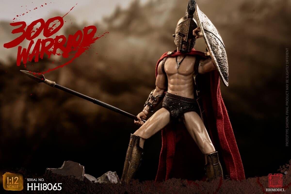 ジャンク品・パーツ欠品あり】ホットトイズ 1/6フィギュア 300 レオニダス