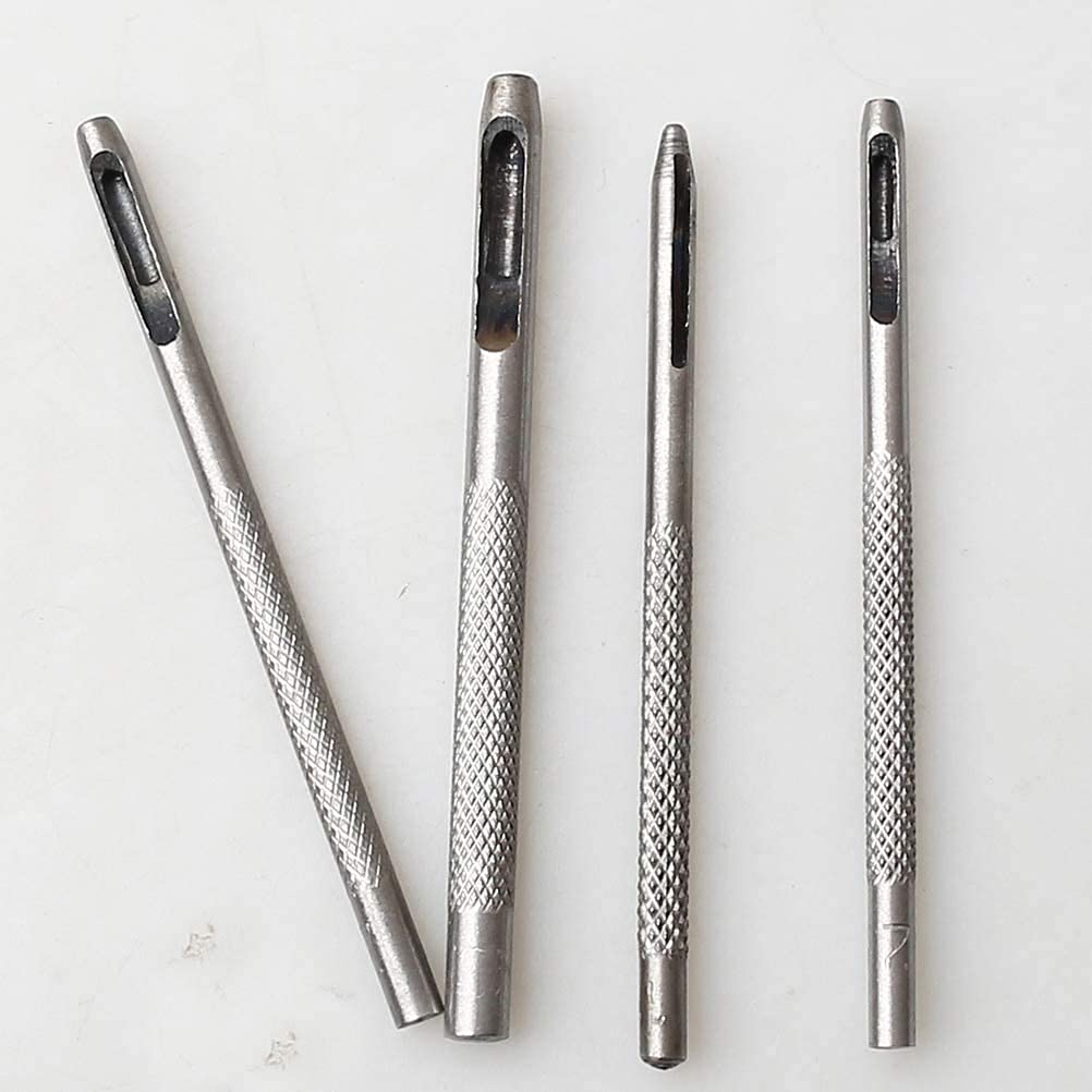 14本 革 穴あけポンチ ハトメ抜き 丸形 円型 打ち具 ベルトポンチ 工具 穴あけ革 穴あけパンチ 打ち抜きポンチ レザークラフト DIY ポンチセット 革ポンチ 皮ポンチ 中空 パンチ ベルト スチール製 1mm 1.5mm 2mm 2.5mm 3mm 3.5mm 4mm 4.5mm 5mm 6mm 7mm 8mm 9mm 10mm ポンチセット 穴あけ パンチ 穴あけパンチ 穴あけ道具 ベルト 財布 手芸 皮抜き ハトメ パンチゴムハンマー 腕時計 ポンチ穴あけ 革細工(グレー)