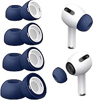 Vista 15 de Almohadillas de repuesto de espuma viscoelástica para AirPods Pro y para AirPods Pro 2, con orificio de reducción de ruido, sin dolor