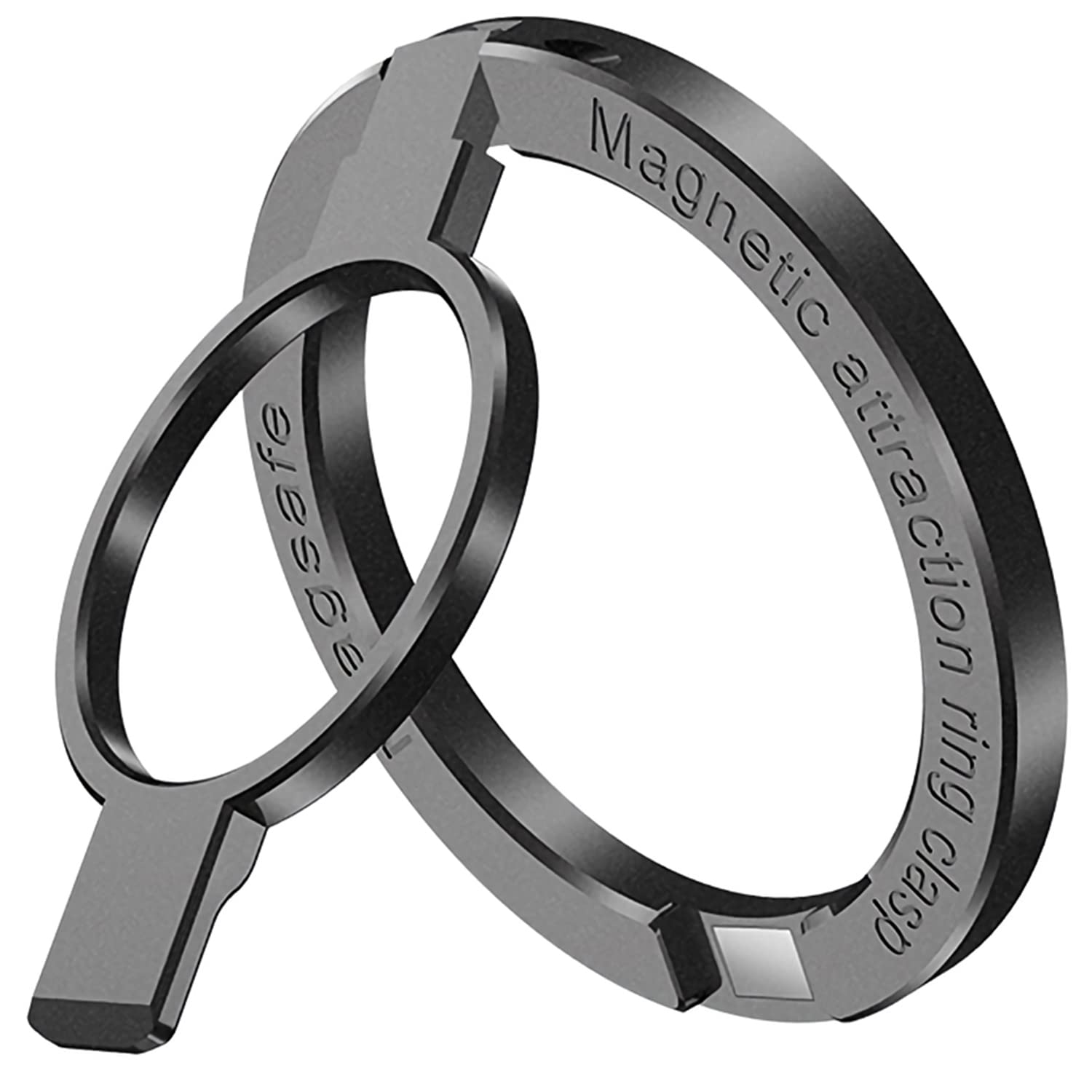 バンカーリング Amazon | Lamicall MagSafe対応 360度回転式 スマホリング