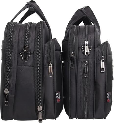 Miniatura 2 de Maletines grandes para hombres Bolsa de lona para computadora portátil Bolsa de trabajo de negocios Bolsa de oficina