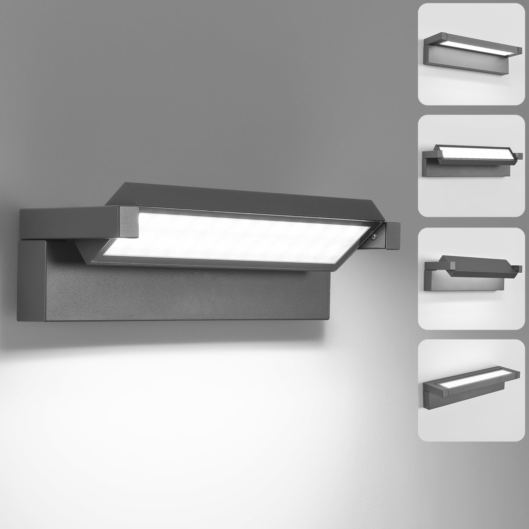 Luminaire Murale Imperméable IP65 Éclairage LED Moderne 36W Design - 8