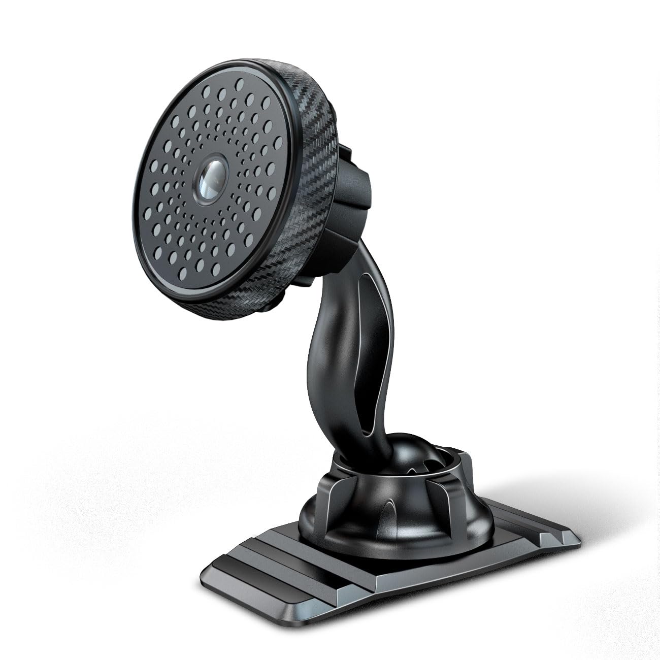 Phone Holder for Car - Magnetic Car Phone Mount for Vehicle Dashboard, [Double 360 Adjustable Stand] Cell Phone Automobile Cradles with Strong Magnets for iPhone