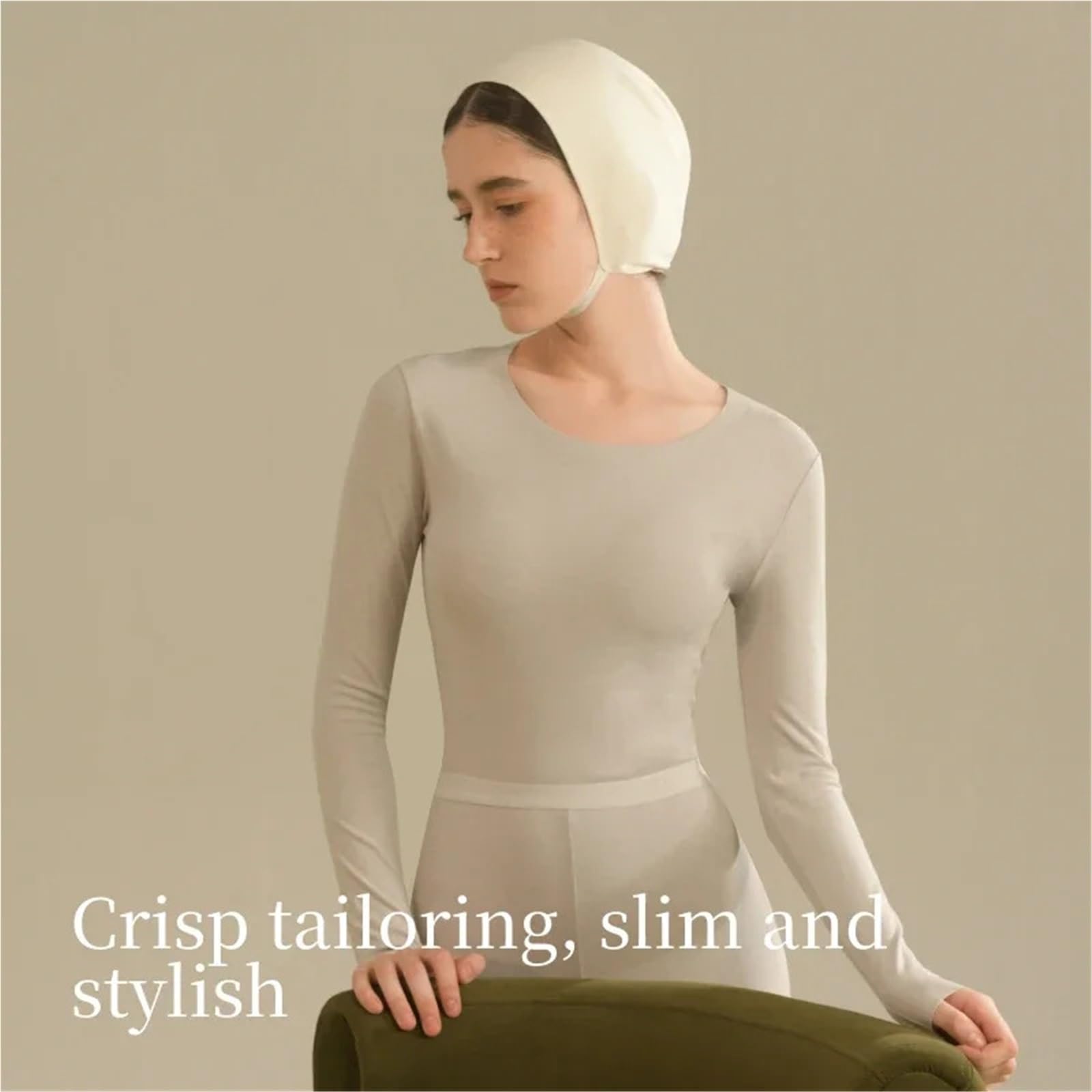 Ropa Termica Pare Mujer Conjunto de Ropa Interior térmica for Mujer, Tops térmicos con Cuello Redondo for Invierno, Calzoncillos Largos for Mujer, Conjuntos de Dos Piezas for Mujer(Black,L)