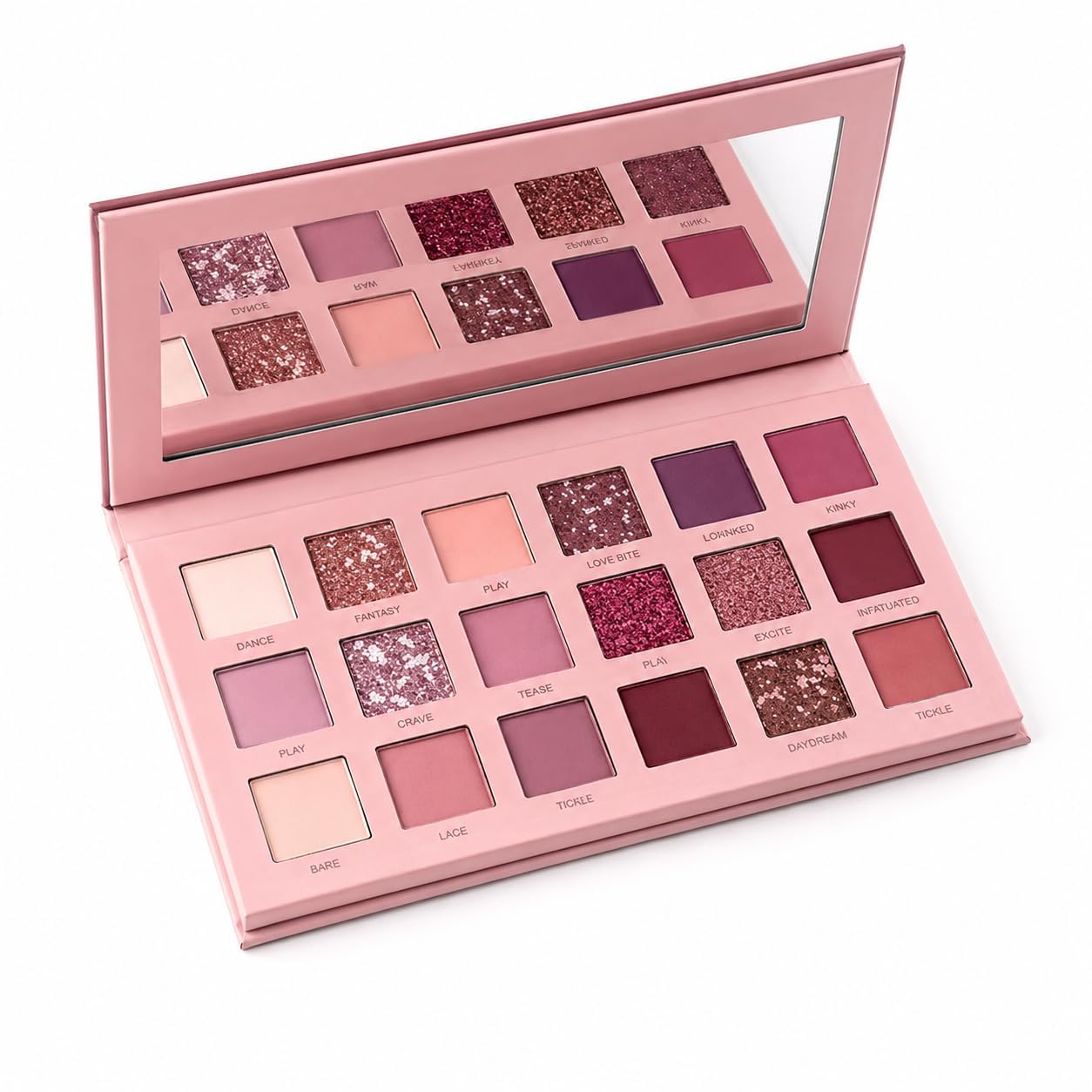 Nude Edition Eyeshadow Palette 18 Color Shades | Semi Matte & Shimmer Eye Makeup Palette | Highly Pigmented Blendable Long Lasting Waterproof Eye Shadow Kit for Women & Girls-image-29