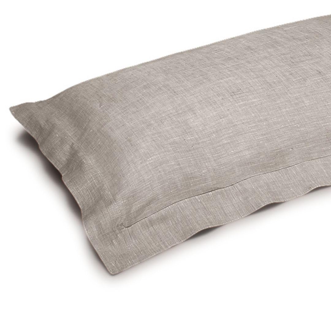 Federa letto in puro lino 100% Made in Italy 50x80cm