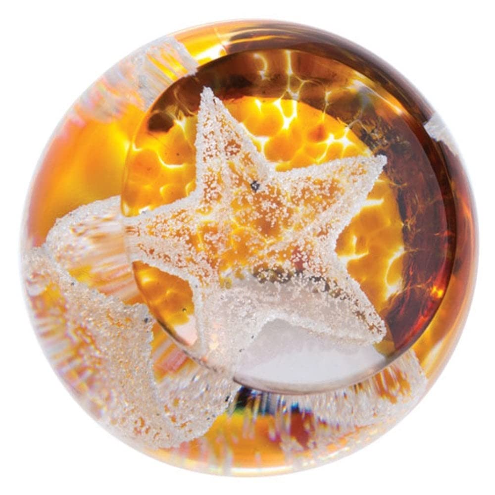 Caithness Glass Special Moments Little Star Gold Paperweight U18110
