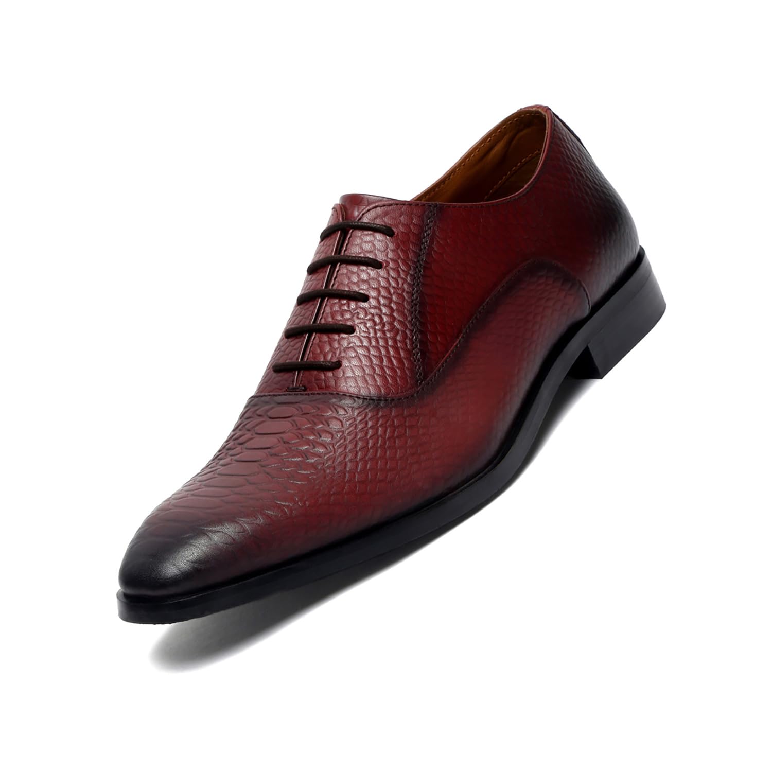 LOUIS STITCH Formal Shoes for Men | Handcrafted Derby in Authentic Italian Leather | Unique Design, Lace-Up for Business Rosewood | UK Size 6 (EUSNRW-1) (B0995Z9X76) Amazon Price History, Amazon Price Tracker