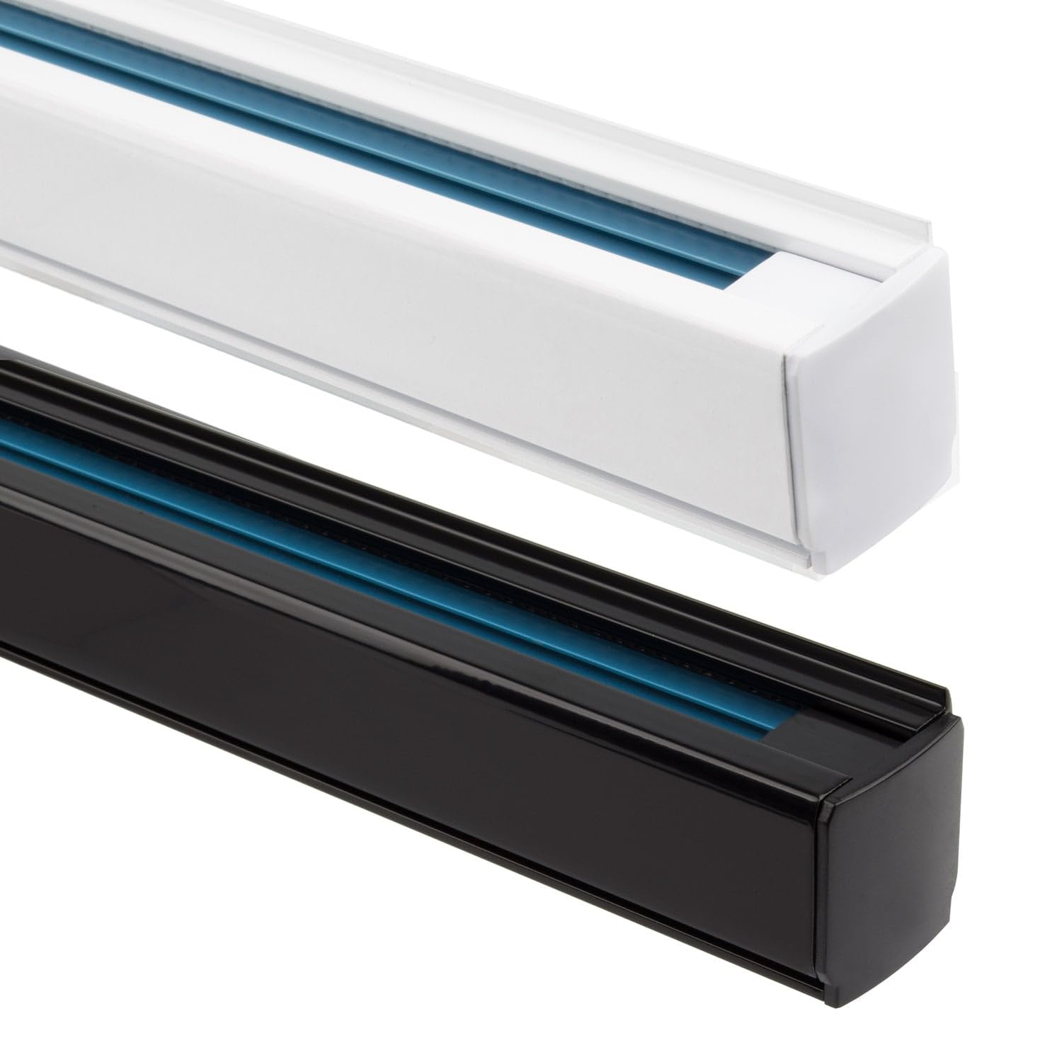 LEDKIA LIGHTING Carril Trifásico Aluminio para Focos LED 2 Metros Blanco