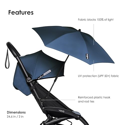 Miniatura 3 de BABYZEN YOYO - Sombrilla, azul marino, protección UPF 50+