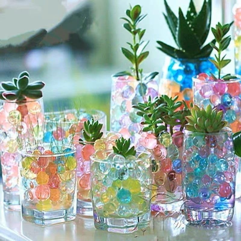 Caja De 30.000 Canicas De Agua De 7-8 Mm – Balas De Gel Para Pistolas De Agua, Decoración De Jarrones, Velas Y Eventos