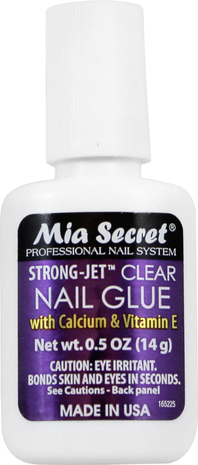 Nail Glue with Calcium & Vitamin E - Brush On #335