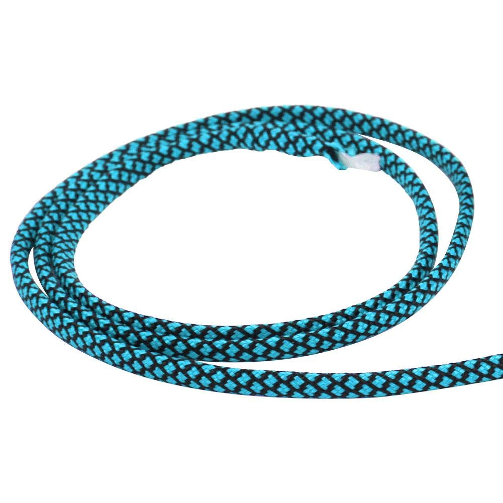Sugoyi 50 m 4 mm gruby przewód kempingowy, 7-rdzeniowy Paracord, 1 rolka do lin namiotowych bransoletek (niebieski czarny)