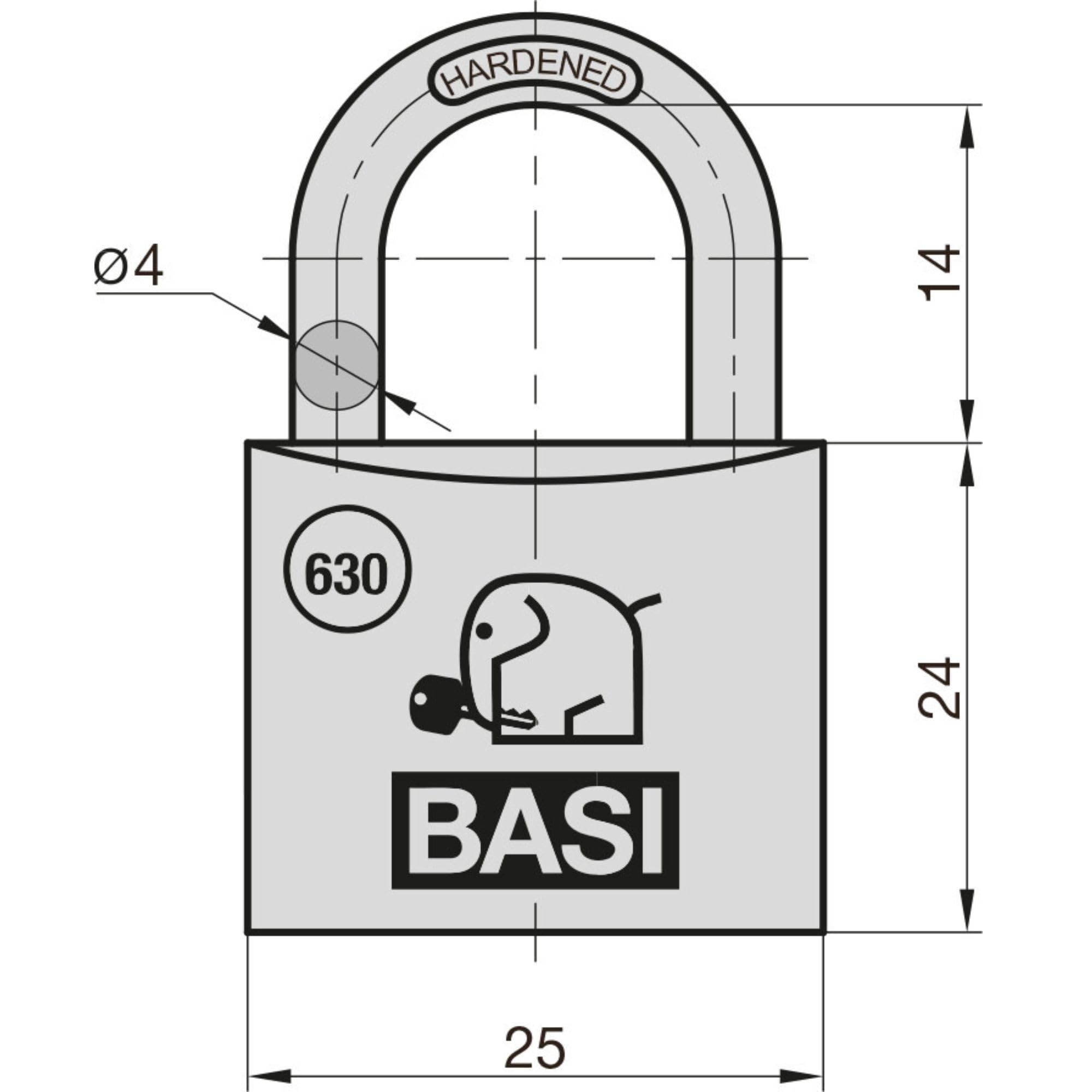 BASI Juego de 24 candados de cortina, 25 mm, cierre uniforme, carcasa de aluminio macizo, barra de acero endurecido, candado seguro de bloqueo de igualdad, grosor de 4 mm, 24 unidades
