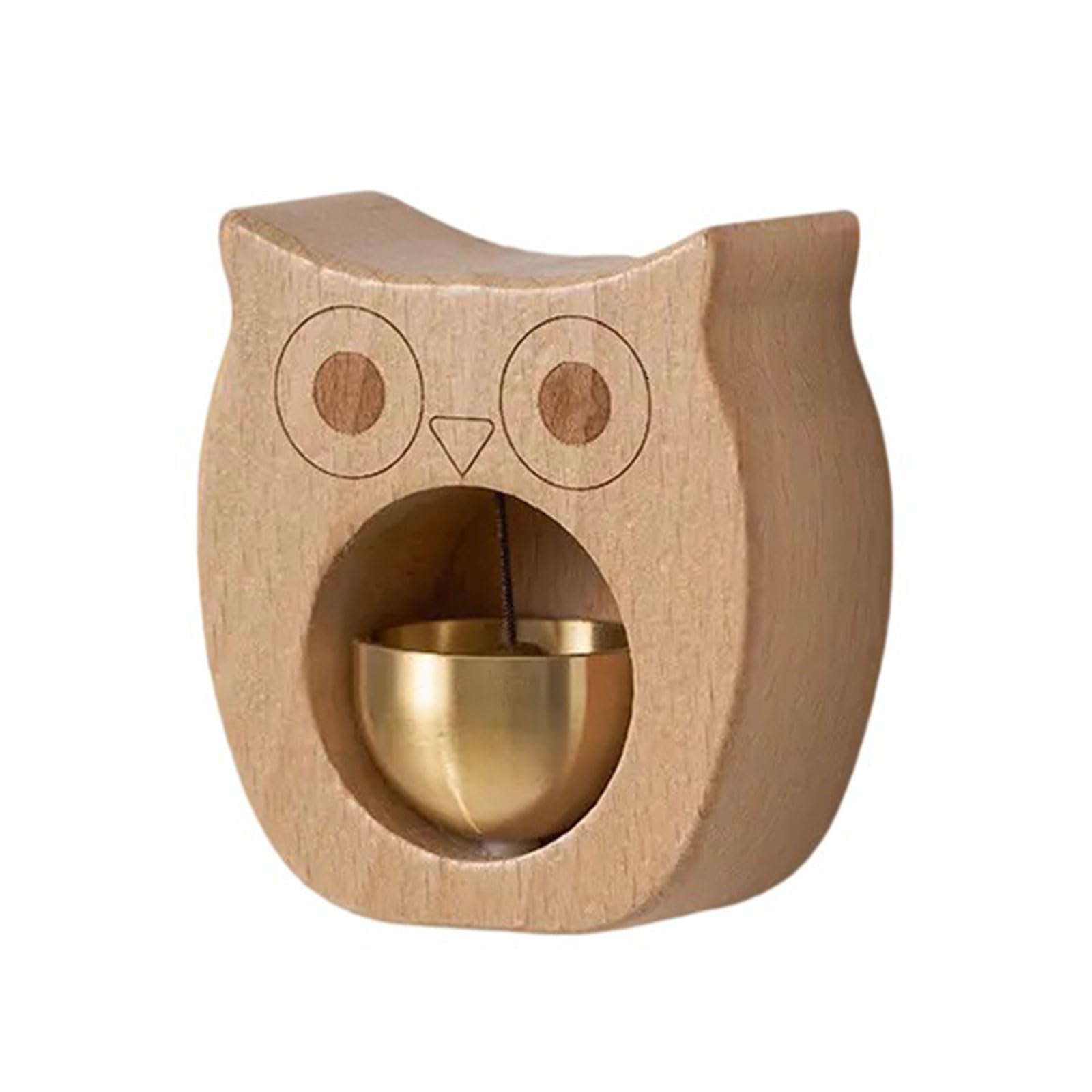 Wood Animal Shape Door Chimes with Hanging Ornament Doorbell Door Bells for Welcoming Guests Shopkeepers Bells Decorative Doorbell