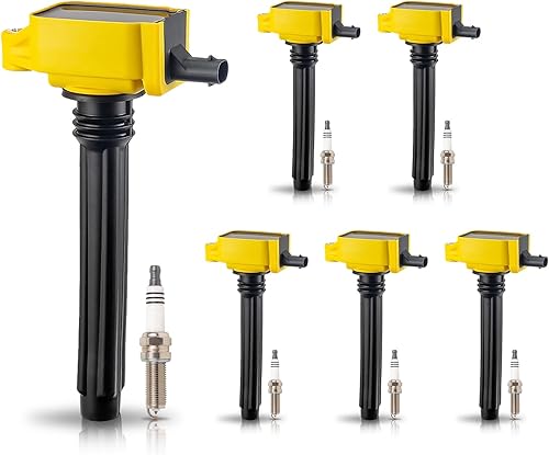 ENA Paquete de 6 bujías de encendido UF648 97390 iridio para 3.6 V6 2011 2012 2013 2014 2015 2016 Dodge Durango Charger Grand Caravan Chrysler Town