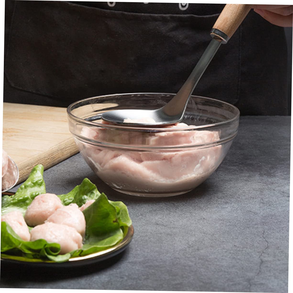 Alipis Cuencos de Vidrio para Mezclar 2 Piezas, Ensaladera