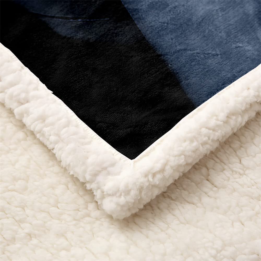 Highdi Coperta Plaid in Pile Soffice 3D Stampa Esotica Bohémien Morbida e Calda Microfibra Inverno Coperta Matrimoniale per Divano, Coperta per Bambini Camera da Letto (Mandala Bianco,140x180cm