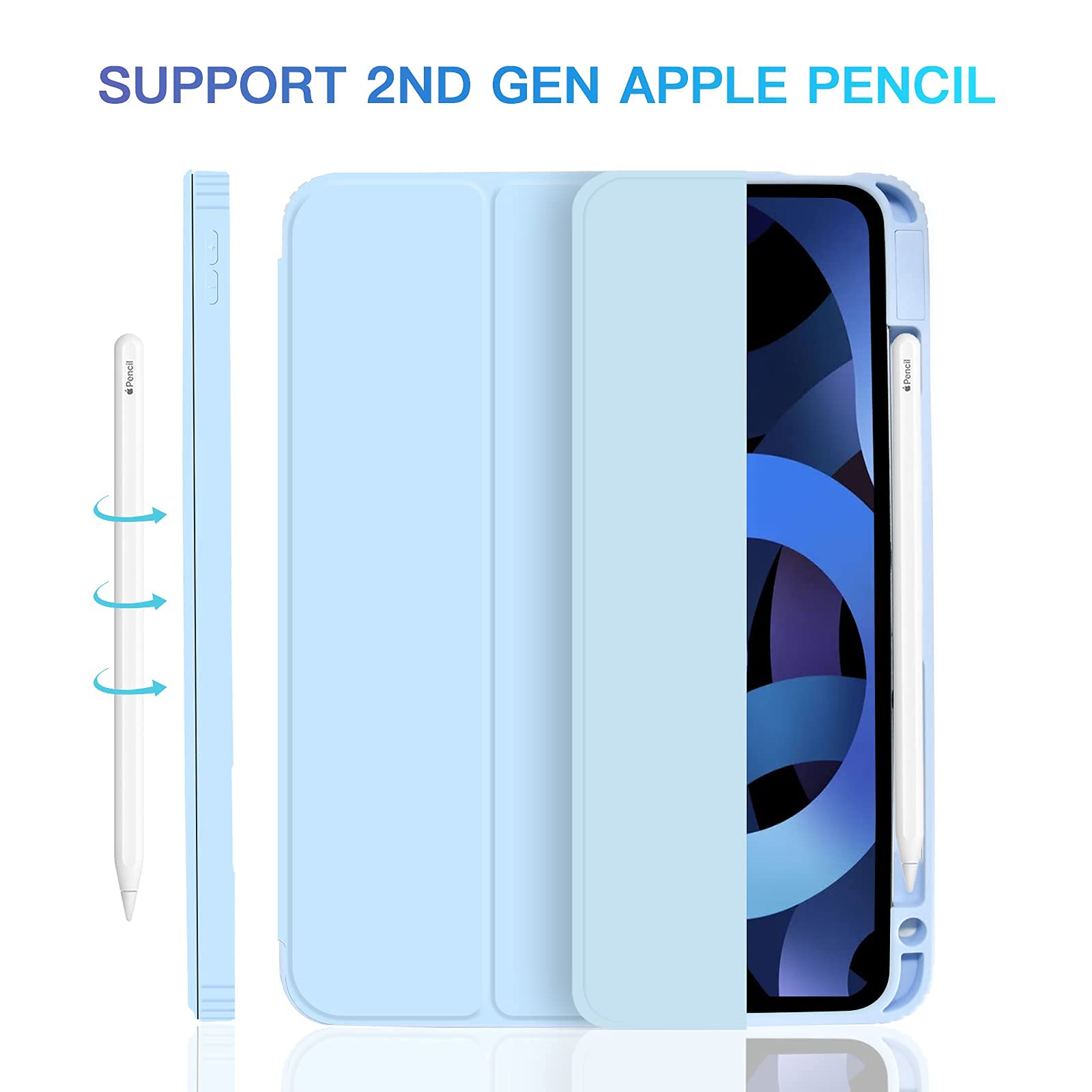 iPad Air 第5世代 （Apple pencil、スマートフォリオ付き） Amazon.co.jp: Sevrok iPad Air 第5世代/第4世代用 10.9インチ Apple