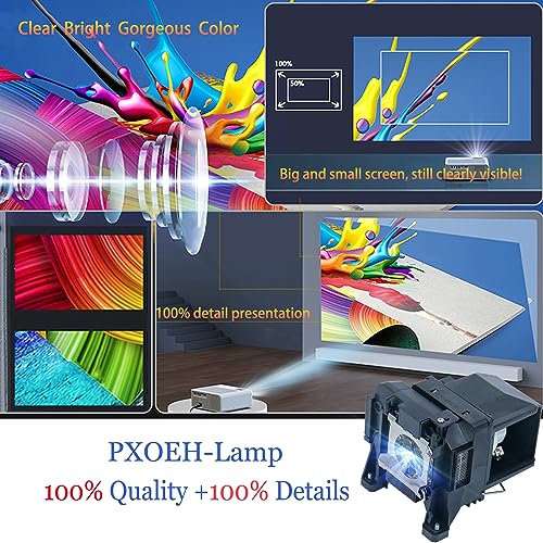 Image of ELPLP89 V13H010L89 for EPSON EH-TW7300 EH-TW9300 EH-TW8300 EH-TW9400 Powerlite Home Cinema 5040 5040ub 5040ube 5050 5050ub 5050ube pro Cinema 4000 4010 6040ub Replacement Projector Lamp Bulb