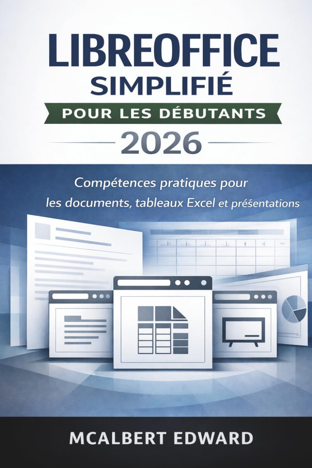 LIBREOFFICE SIMPLIFIÉ POUR LES DÉBUTANTS 2026: Compétences pratiques pour les documents, tableaux Excel et présentations