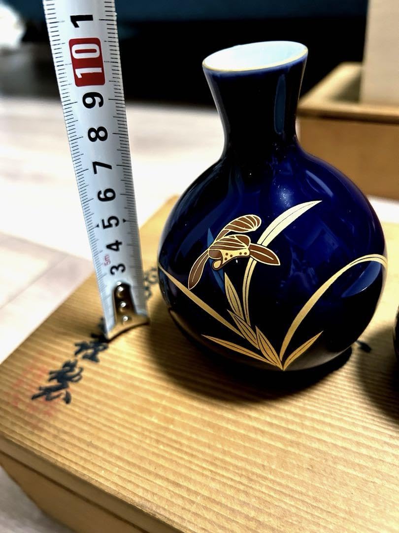 Amazon.co.jp: 香蘭社 酒器セット おちょこ3客 徳利1 : 文房具