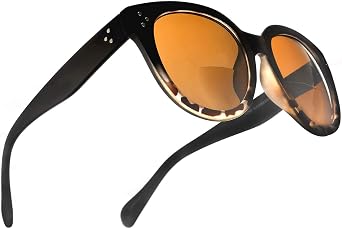 SAMBA SHADES Bifocal Sunglasses for Women Oversized Built In Reading Lenses- Round Readers Under the Sun