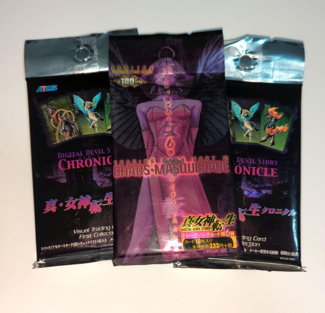 Amazon.co.jp: 真女神転生 トレーディングカード 3パック 第6弾 女神