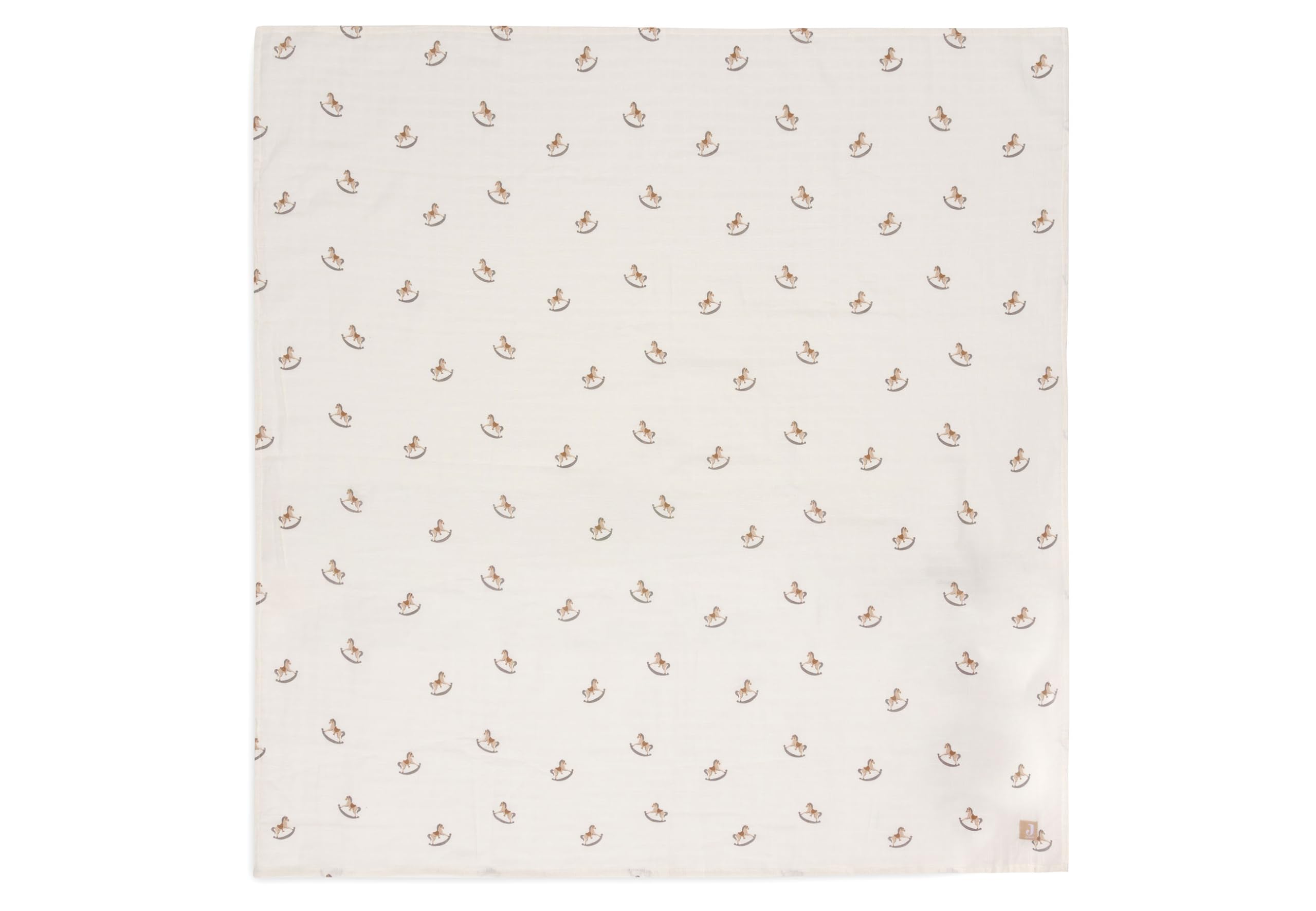 Jollein Muslin Cloth Baby - Nostalgic Ride - Pack of 2-115 x 115 cm - 100% Cotton - Burp Cloths Baby - Oeko-Tex Certified - Image 2
