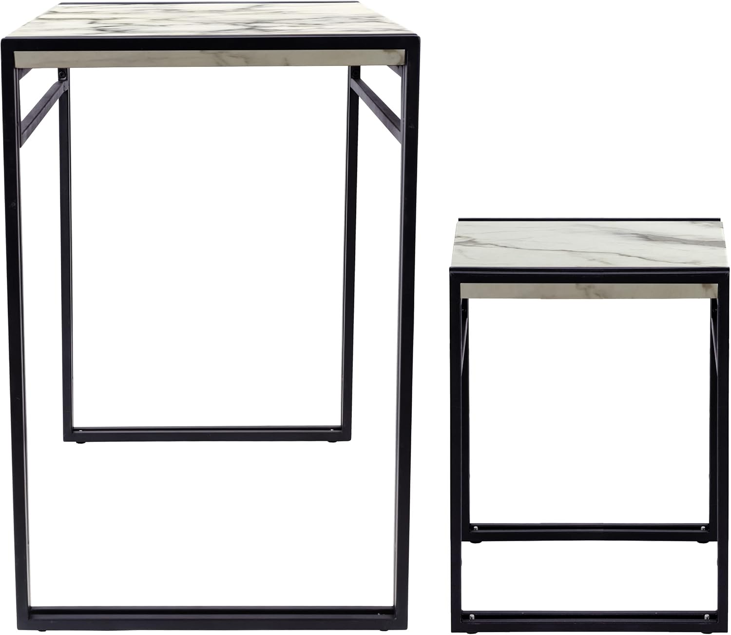 Atlantic Dining Table Set - 3 Piece Set in Marble PN82008039