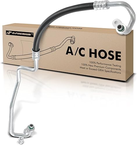 A-Premium Conjunto de manguera de línea de descarga de A/C compatible con Hyundai Santa Fe 2007-2009 V6 3.3L, compresor a condensador