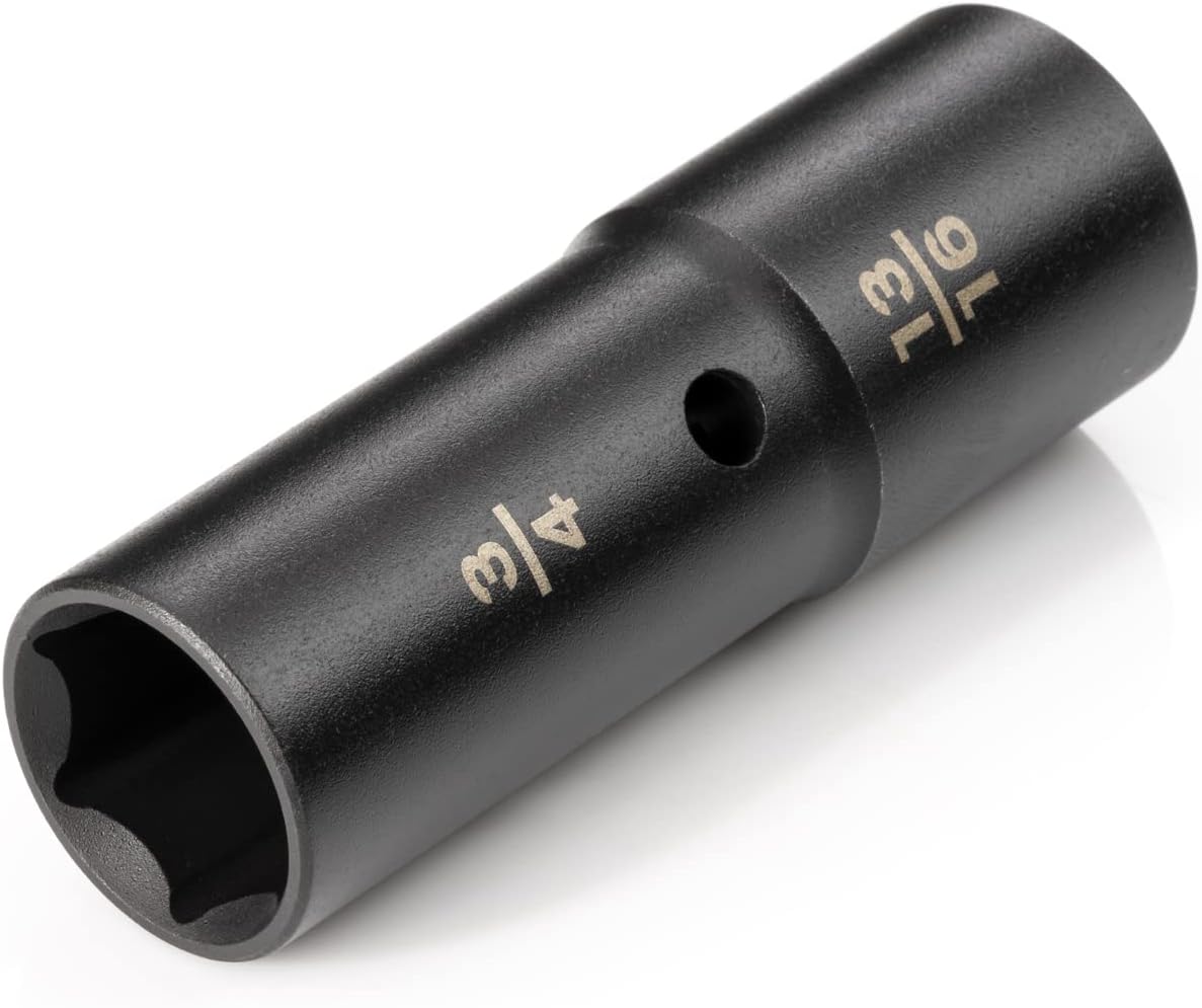Sunex 214XD 1/2-Inch Drive 7/16-Inch Extra Deep Impact Socket - Chrome Molybdenum Steel - View #5