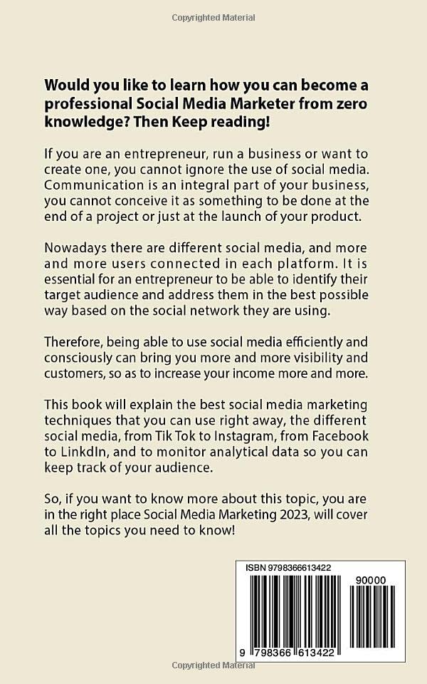 Miniatura 2 de SOCIAL MEDIA MARKETING 2023 Manage your Digital Content and Social Medias. Learn how to use online Platforms to canalize traffic and grow your