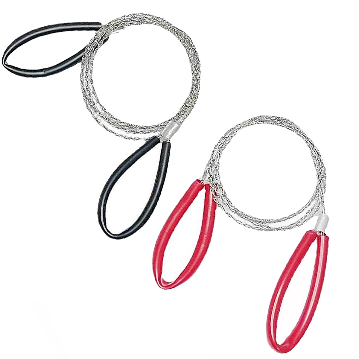 2Pcs Sierra De Mano,75 Cm De Longitud, Sierra de Alambre de Acero Inoxidable para Mangueras de PVC, Tuberías, Tubos, Herramientas Generales,Pulgadas con Dos Asas para Cortar Madera, Plástico