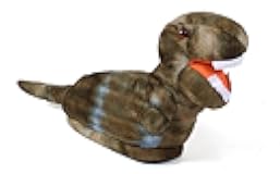 Happy Feet Animal Slippers for Adults and Kids, Cozy and Comfortable, Sturdy Rubber Soles, Thick 1-Inch Memory Foam Footbed, Non-Skid Bottoms, Plush Velvety Material Slippers, As Seen on Shark Tank