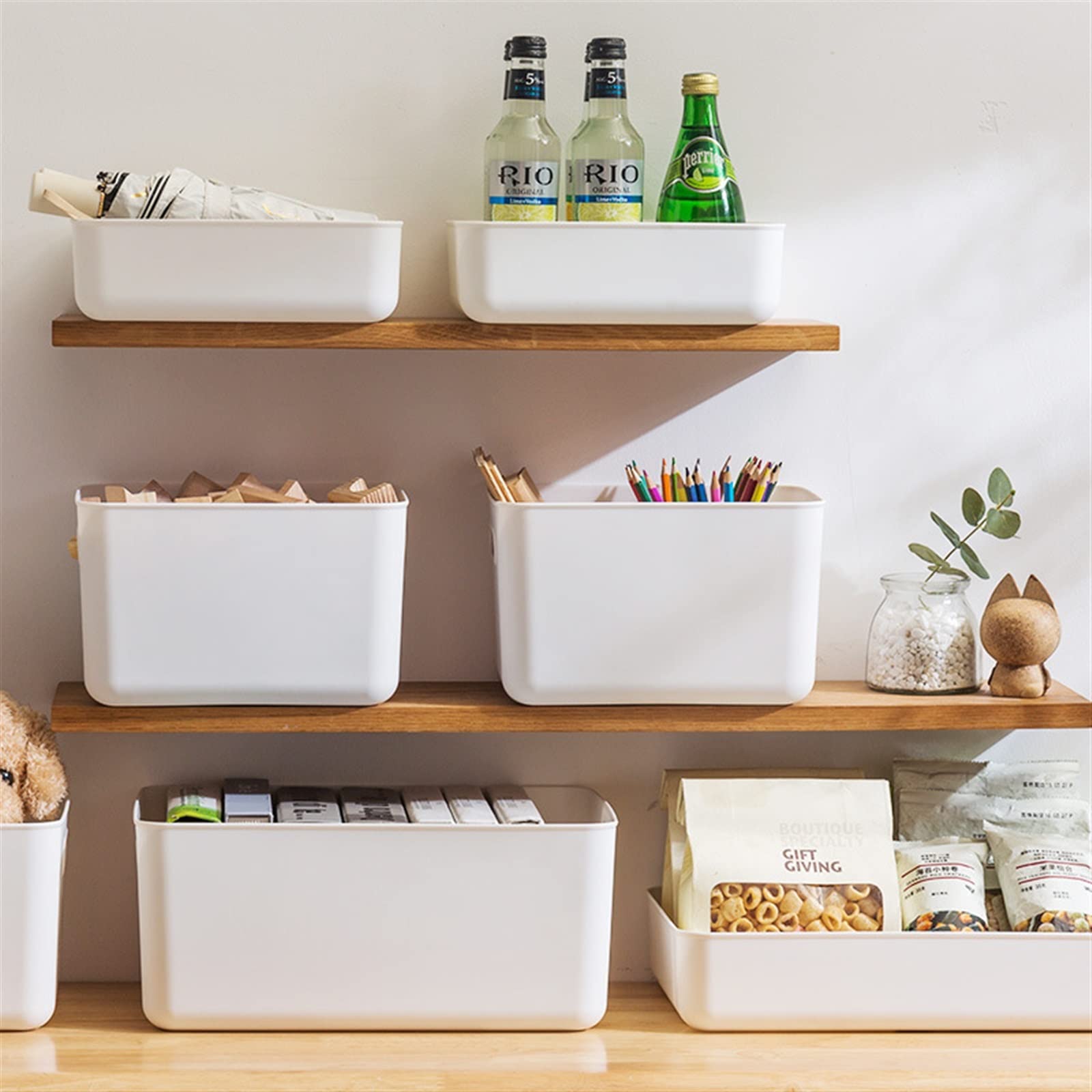 Cajas de almacenamiento, caja de almacenamiento para ordenar, caja de almacenamiento de escritorio