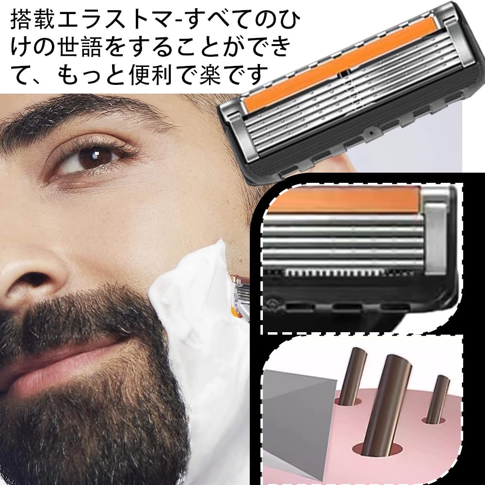 Amazon.co.jp: ジレット対応 互換品 替刃 フュージョン/プログライド