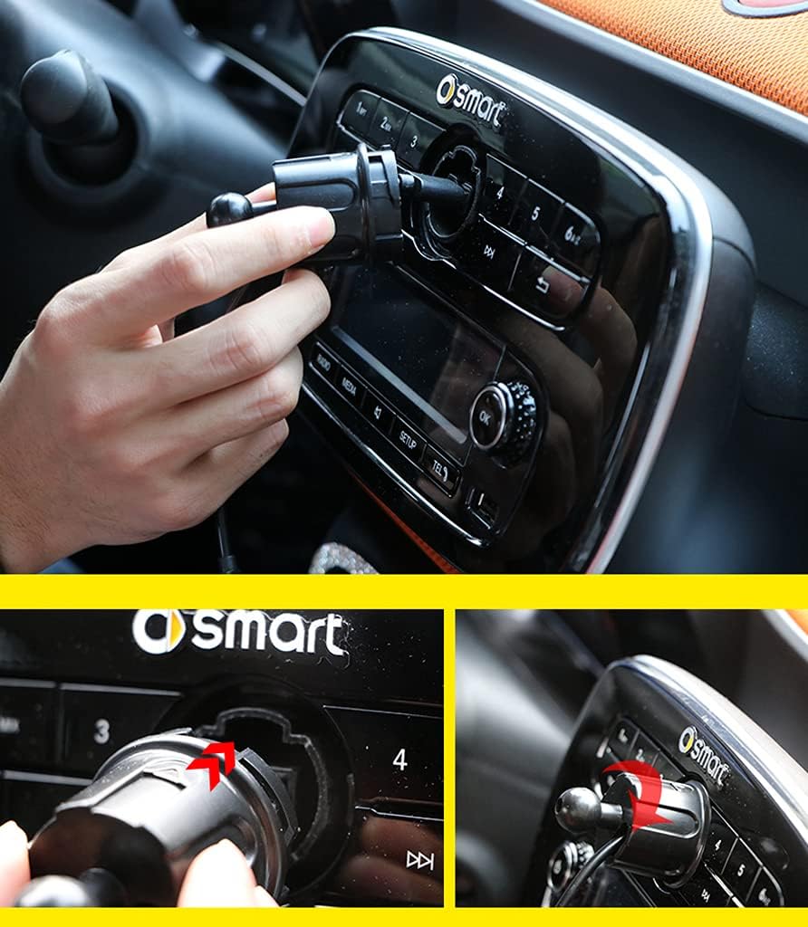 for MB Smart 453 Fortwo Forfour 2015-2021 Car Mobile Phone Holder Navigation Charging Accessories