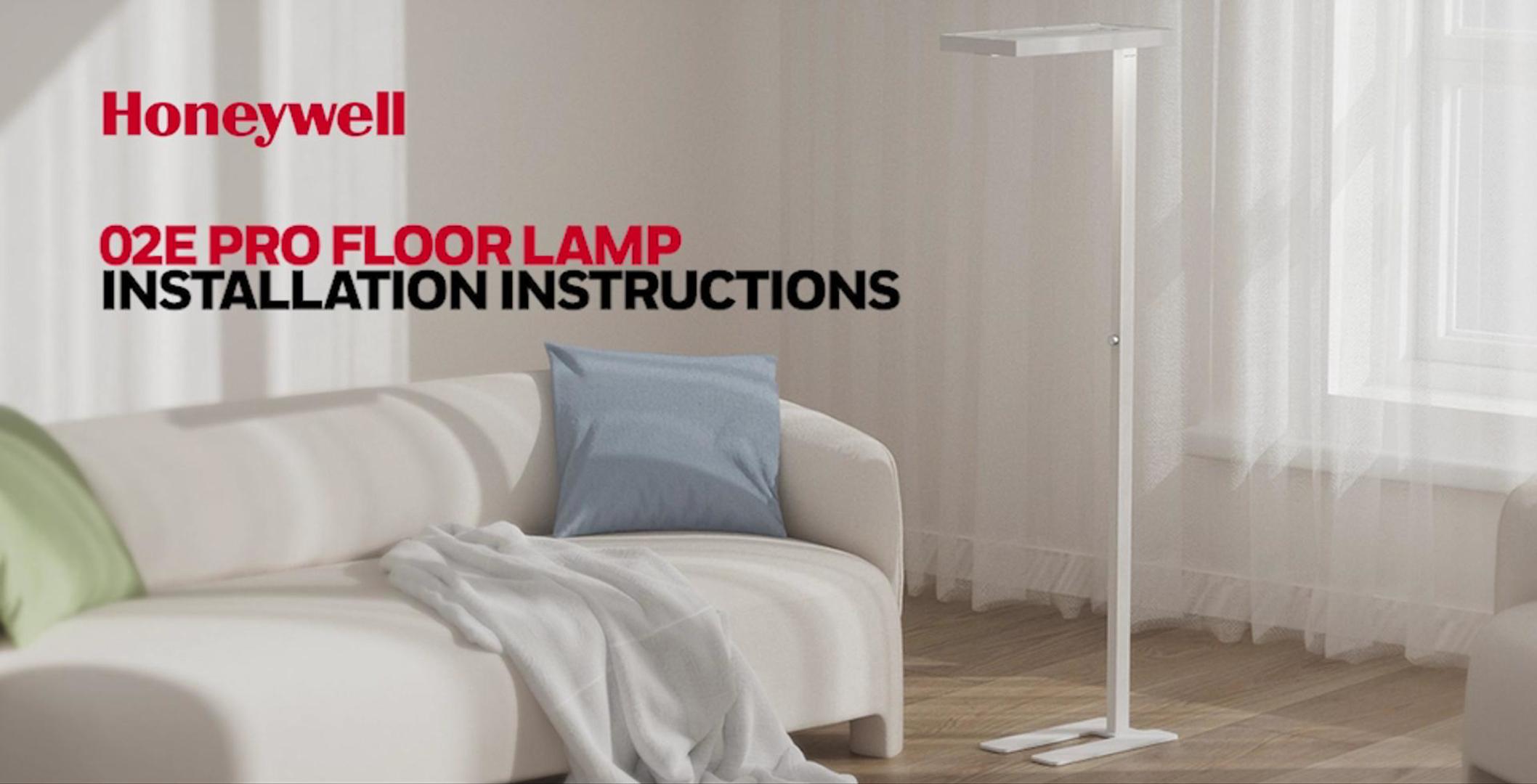 Honeywell LED Floor Lamp Modern - 02E GEN Sunturalux Eye Caring