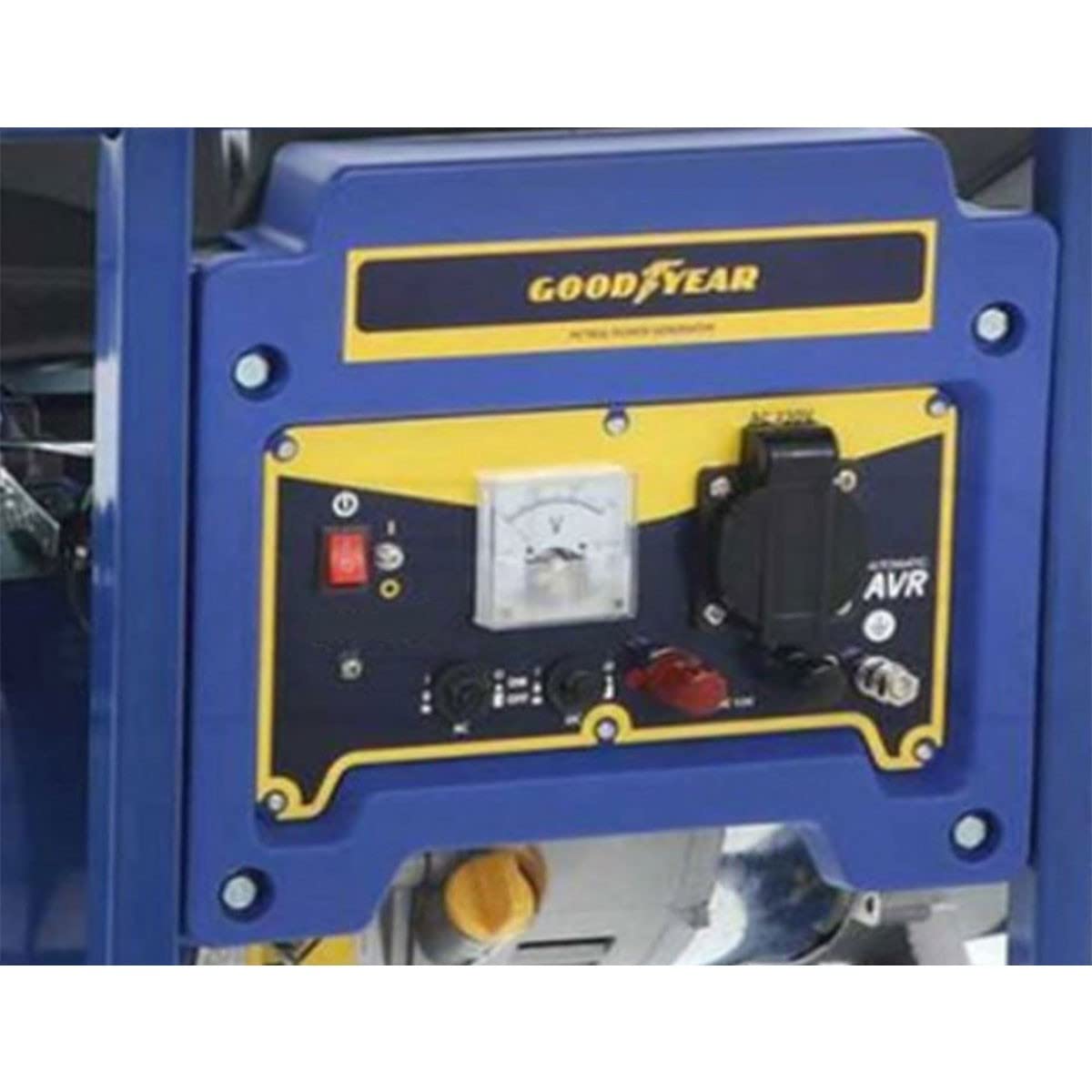 Generator 93.5 Cm3 4T OHV 2.5CV Benzyna 1100W 230V AVR Autonomia 8h GOODYEAR