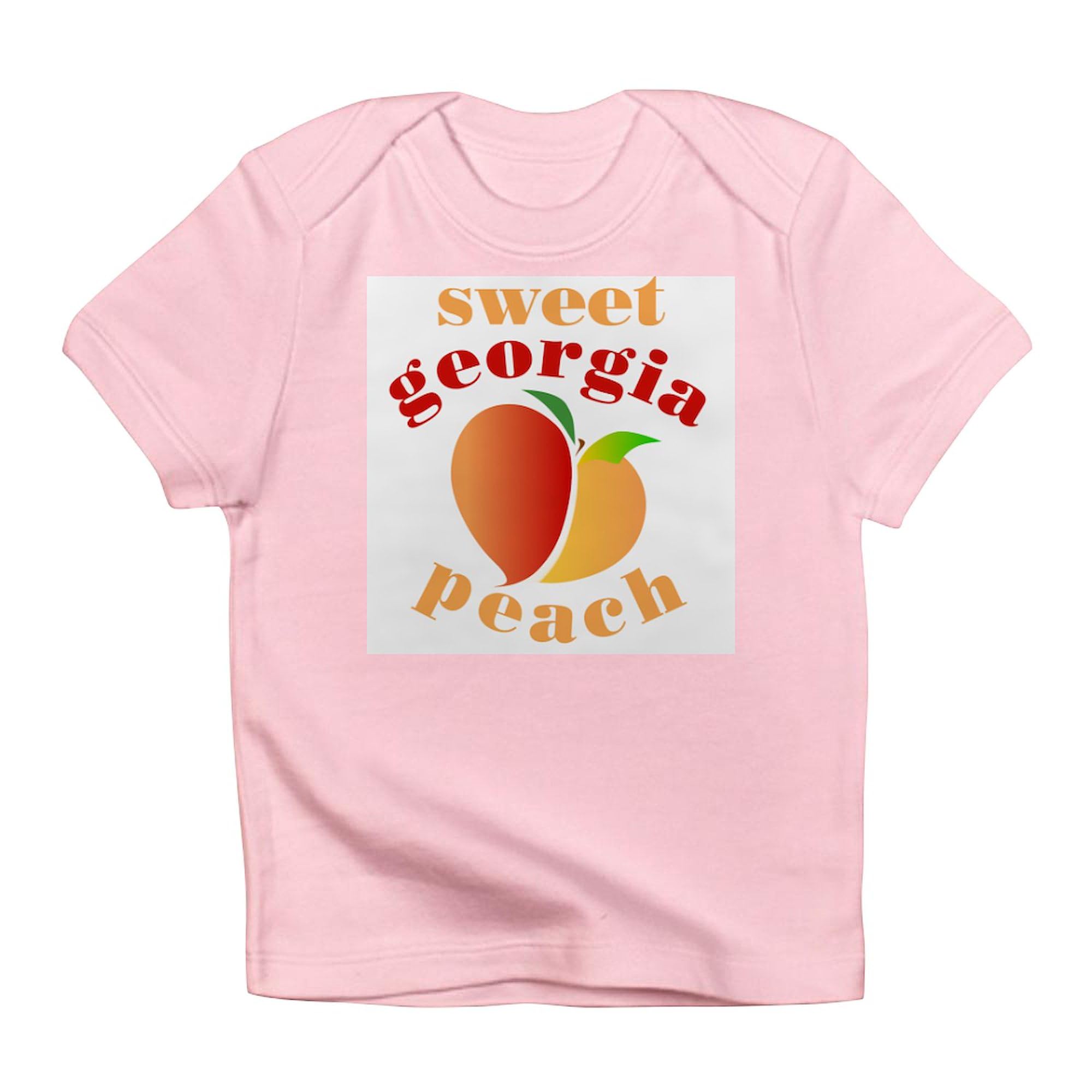 CafePress Sweet Georgia Peach Infant T Shirt Short Sleeve Baby Graphic T-Shirt