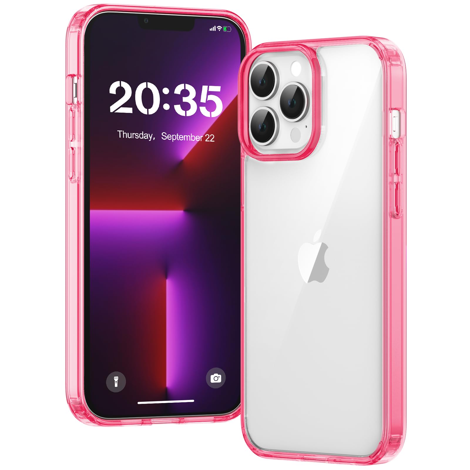 Clear Case for iPhone 15, Ultra Thin, Shockproof TPU Cover, Anti-Yellowing, Crystal Clear, Phone Case for Apple iPhone 15 - Clear — view 28