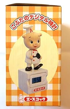 Amazon.co.jp: こぶたのデジタル時計 エースコック Piggyback