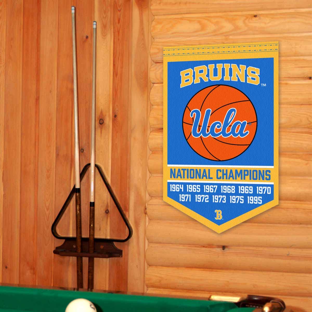 Bruins Basketball Championship Banner